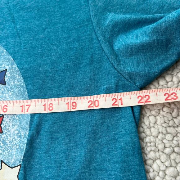 Americana Patriotic Gnome Blue Tee Large - Picture 4 of 6